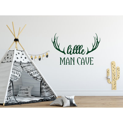 Adhésif décoratif petite chambre «Little Man Cave»