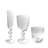 Glass Venice 6 oz. Handmade Flute Set