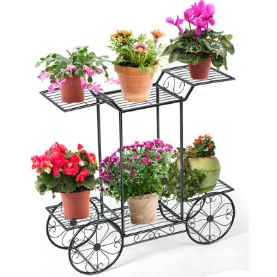 Laurelglen Metal Weather Resistant Plant Stand