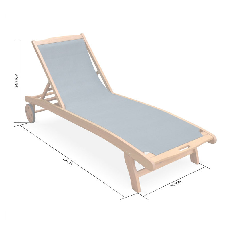 Anduel 196cm Long Reclining Single Chaise
