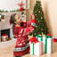 Arbres de Noël pré-éclairés peu encombrants, support en métal, conception fantaisiste pour maisons compactes