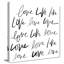 «Love, Love, Love (Square)» par SD graphiques Studio Print-1825684994-1825684993