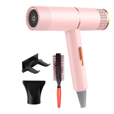 handheld hairdryer  Hair Dryer High-power Hair Dryer Home Hair Dryer Hot Wind Comb Hair Salon Blowing Comb