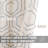 Linen Textured Honeycomb Embroidered Design Living Room Curtain Drapes-1214143566-1214143553