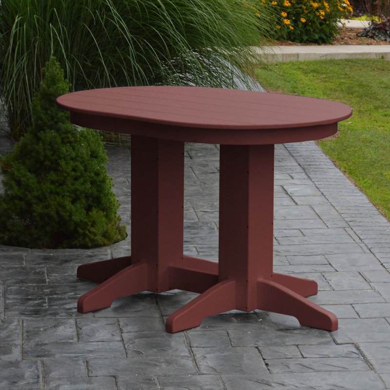 Ensemble repas pour 6 personnes Nettie, Bois de cerisier, Cèdre, l 33 po x L 60 po