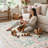 Kaldi Kaldi Oriental Botanical Floral Machine Washable Area Rug with Non-Slip Backing for Living Room, Dining Room, Bedroom-482683259