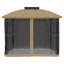 Cascia Powder Coated Steel Gazebo-1889215935