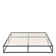 Dekker Metal Platform Bed with Wooden slat support 25cm/10in Height