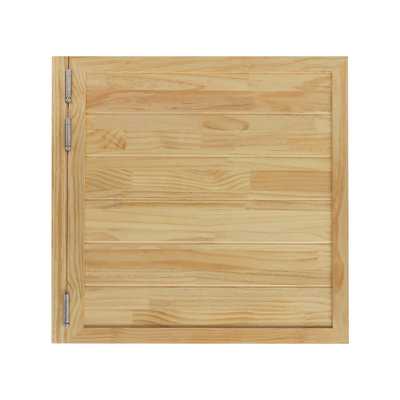 35.4X35.4” Wood Partition Door
