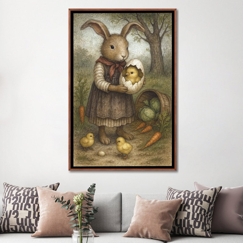 A Springtime Surprise, 152.4 cm H x 101.6 cm W x 4.445 cm D, Classic Wood