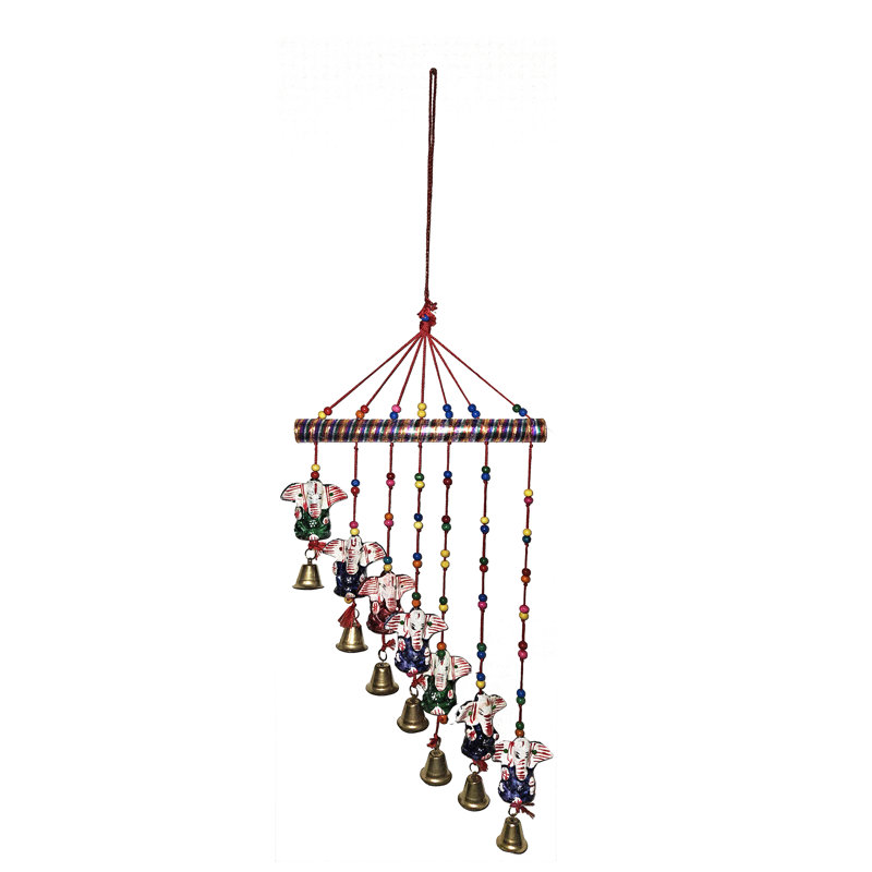 7 Ganesha Thread Hanging Chime
