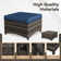 Anahit Wicker Outdoor Ottoman (Set of 2)