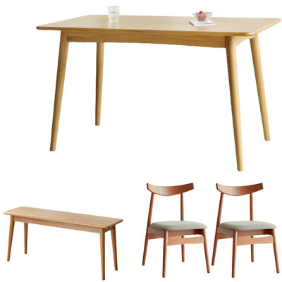 Solid Wood Dining Table Set