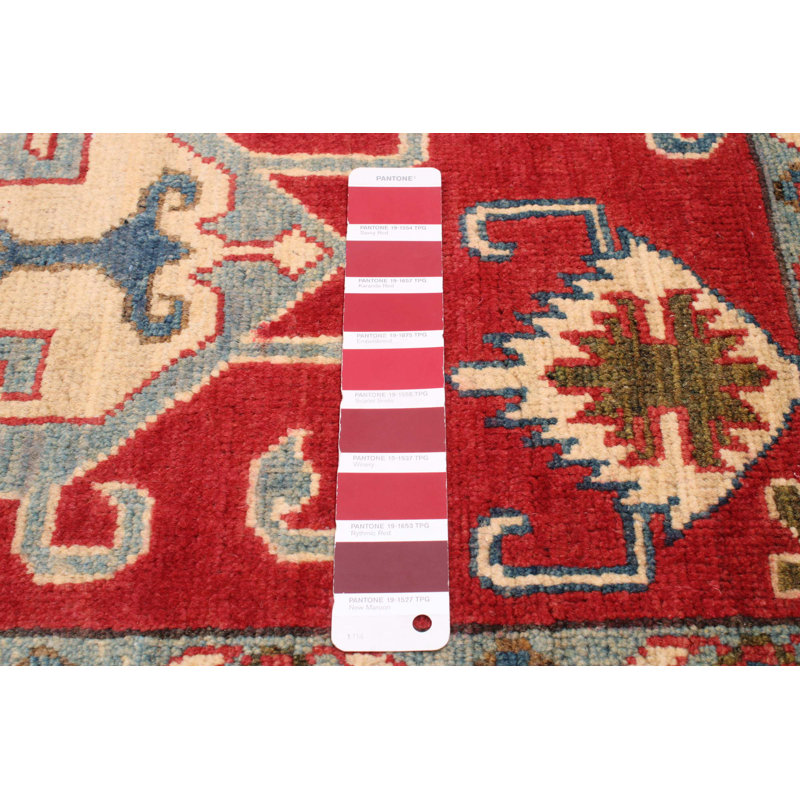 Tapis rouge Finest Ghazni 6 pi 8 po x 9 pi 9 po