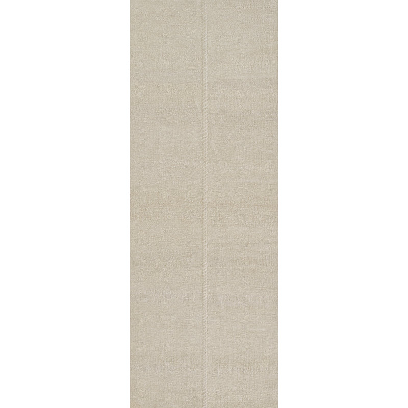Koukila Linen Area Rug in Beige, Runner 2'6" x 8'
