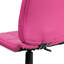 Chaise de bureau pivotante en vinyle Bonavant-100667718-100667726