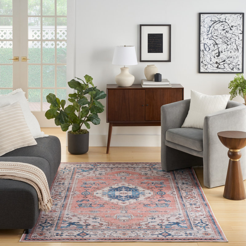Oriental Indoor Rug, Rectangle 7'10" x 9'10"