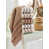 Brun / blanc / beige est en rupture de stock