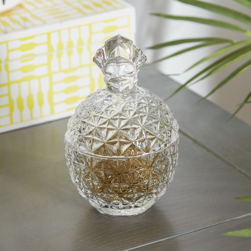 Pineapple Crystal Candy Jar
