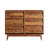 6 Drawer Double Dresser Features Vintage-Style And Bevel Design