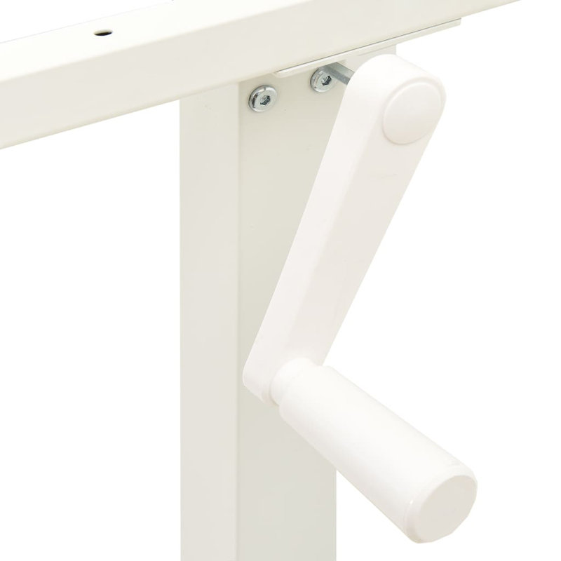 Newsburg Desk Leg, White