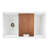 Cape 33'' L Single Bowl Kitchen Sink