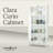 Clara Curio Display Cabinet, Two-Way Sliding Locking Door, Adjustable LED Illumination-88367488