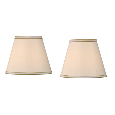 8.75 in. H x 10 in. W Linen Bell Lamp Shade