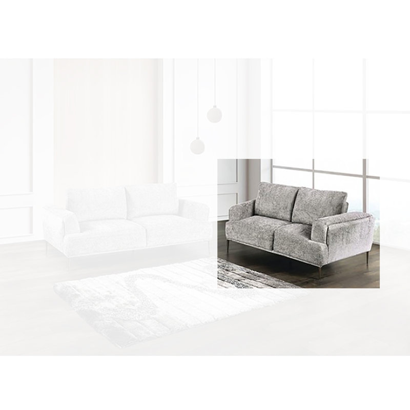 Urbank Loveseat, Gray
