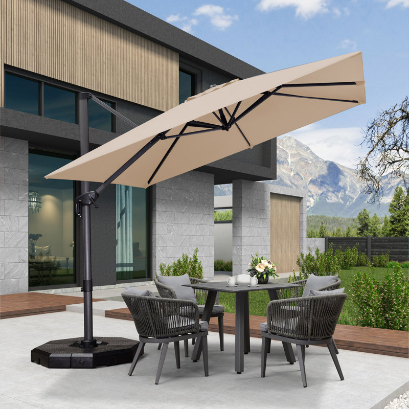 274cm Cantilever Parasol, Beige