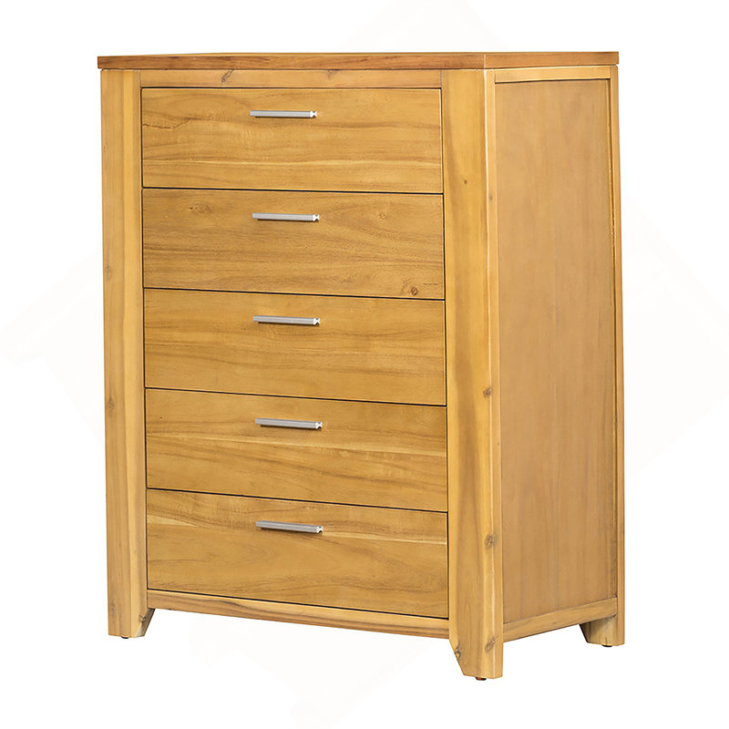 35.4x17.3x44" 5-Drawer Dresser