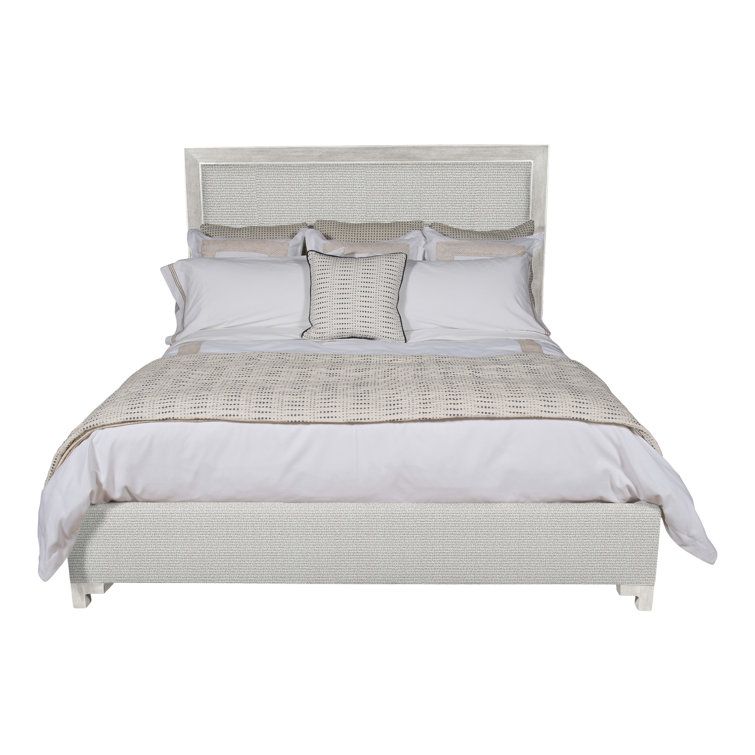 Louise/Lawrence King Upholstered Low Profile Panel Bed