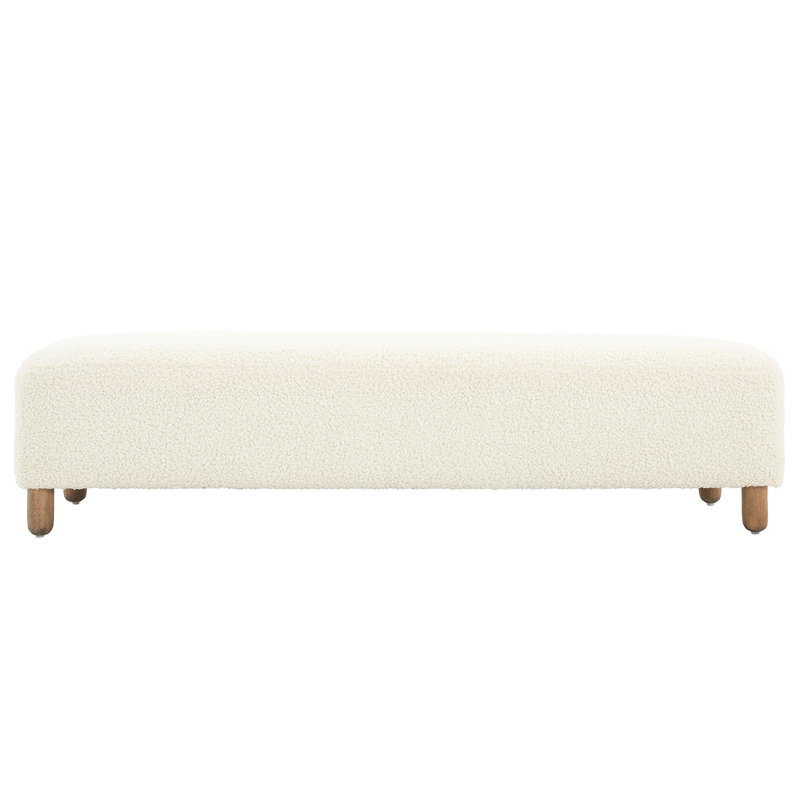 Comfortable Ottoman, White