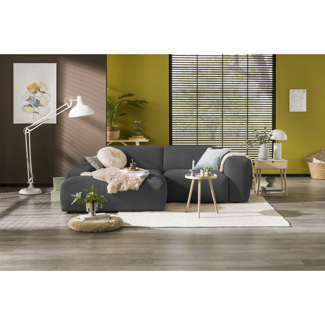 Ecksofa Chiodo - kleines Sofa Element - normale Länge Chaise Longue