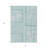 8' X 10' Teal Blue And Aqua Geometric Washable Indoor Outdoor Area Rug-121494900