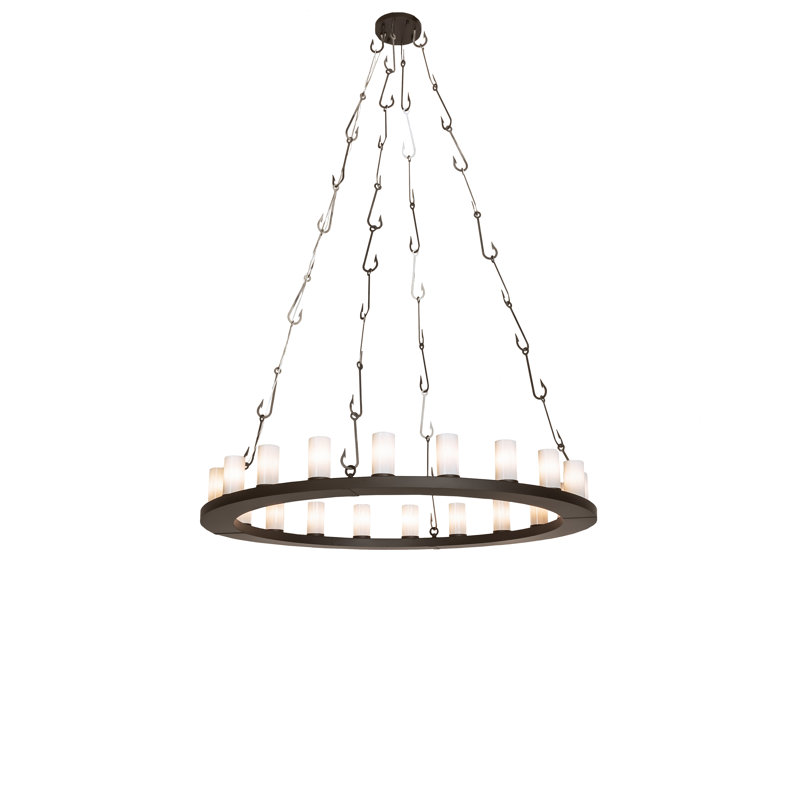 Lustre 20 lumières l 60 po Loxley