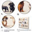 Reproduction d'art mural gris chiot de chambre de bébé II - animaux-1352259588-1352259587