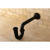 Kingston Brass Vintage 1-1/4 Inch Decor P-Trap, 18 Gauge