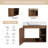 28'' Single Bathroom Vanity Set with Ceramic Sink Top