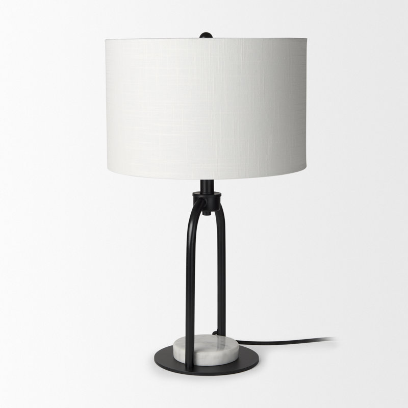 Lampe de table en marbre Huan