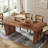 63-Inch Wood Modern Dining Table-113044451
