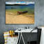  «Beached Boat» par Dante Plata, art mural sur toile, 34 po x 26 po-314480710