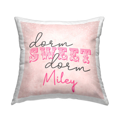 Coussin Pink Girl's Dorm Expression