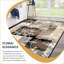 Rotonya Floral Area Rug in Chocolate-866089027