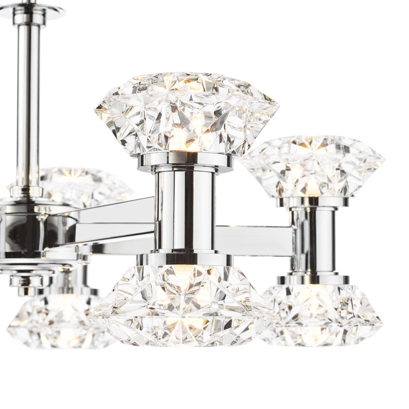 10 - Light Polished Chrome Pendant