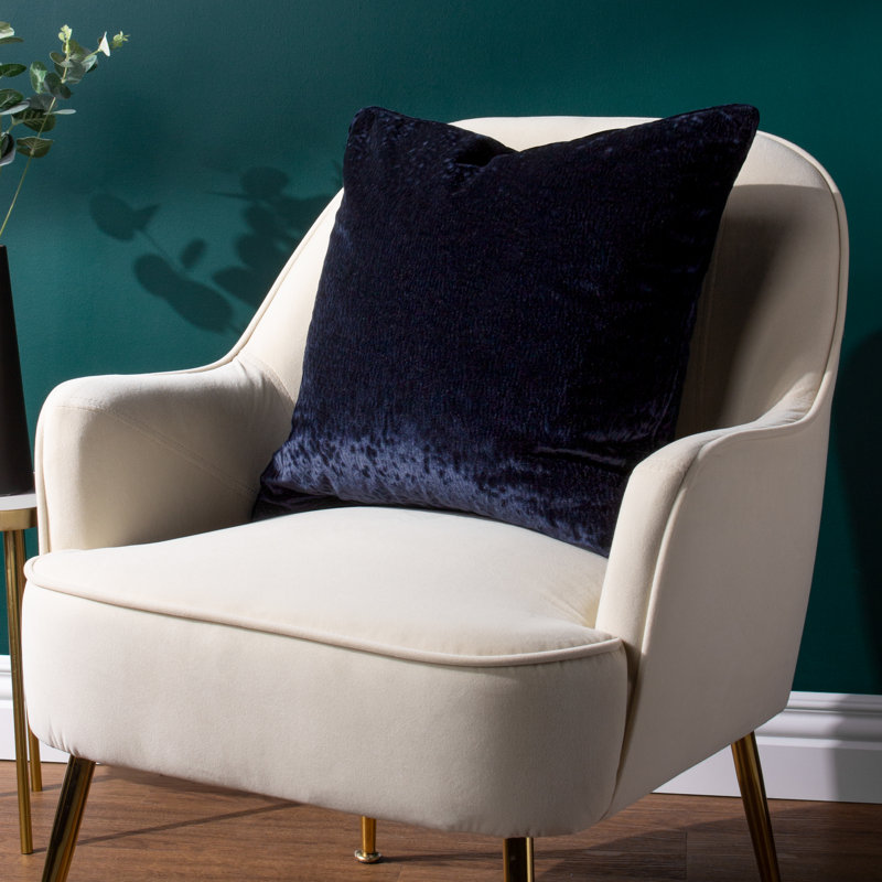 Square Cushion Cover, Black