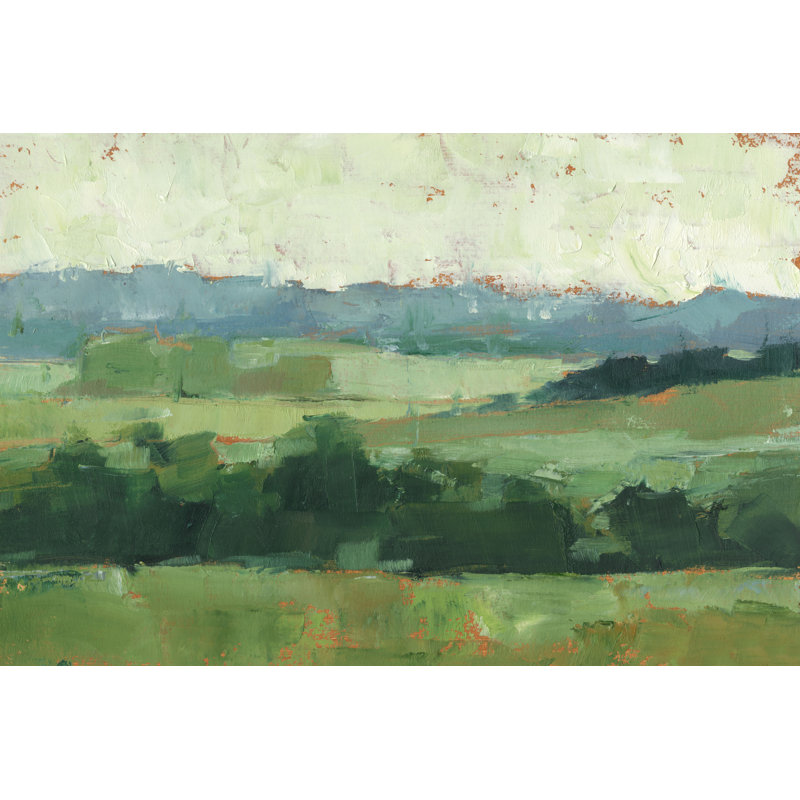 «Tree Line Vista I» par Ethan Harper - reproduction sur toile tendue, H 12 po x l 18 po