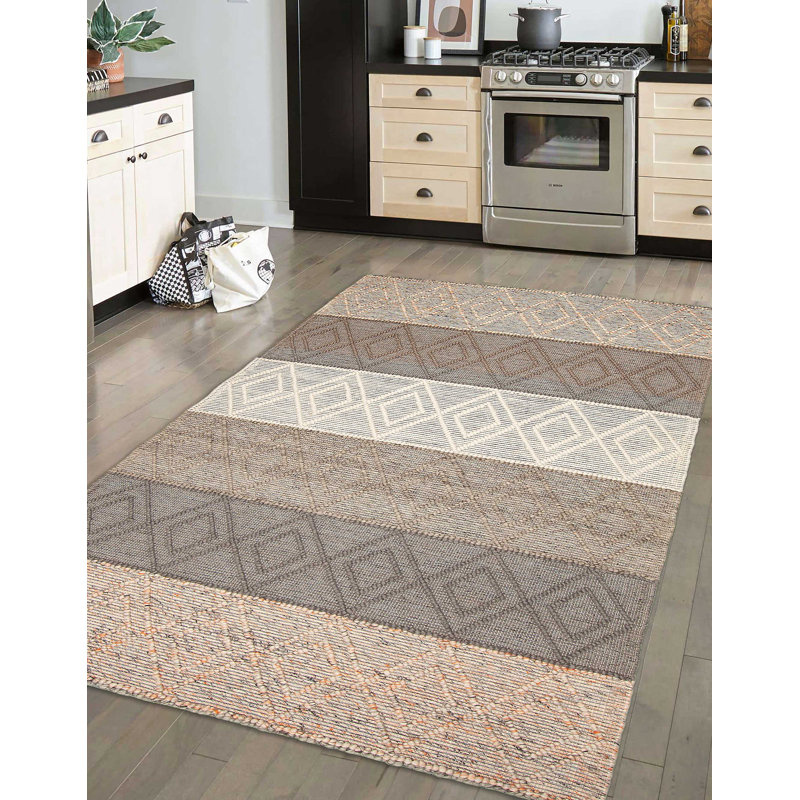Tapis unique nouvel âge en laine Dekmar