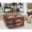 Rhine Southwestern Geometric Hand-Made Square Ottoman Pouf