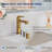 Single Handle Bathroom Faucet with Drain Assembly, Single Hole Bathroom Sink Faucet-124954733
